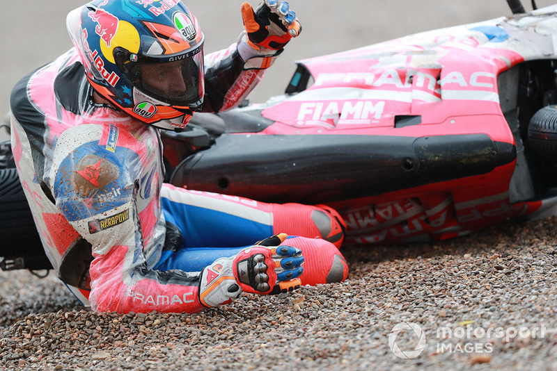 Джек Міллер, Pramac Racing, аварія