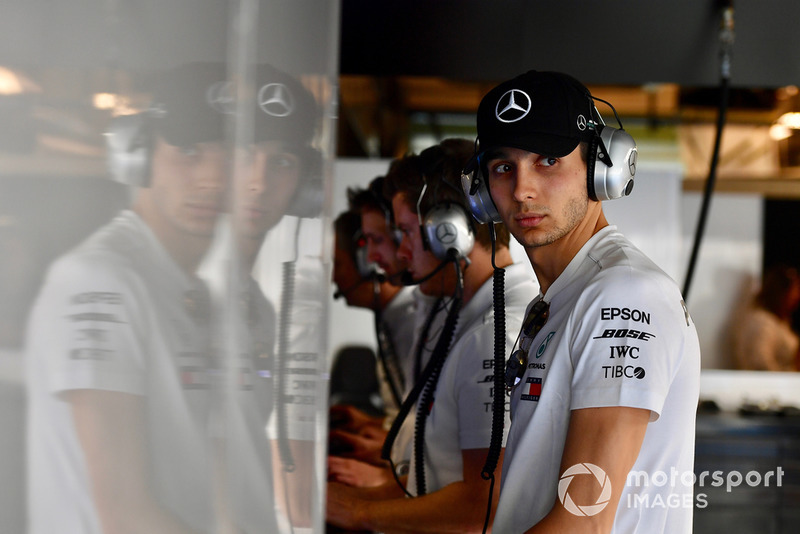 Esteban Ocon, Mercedes-AMG F1 Test and Reserve Driver