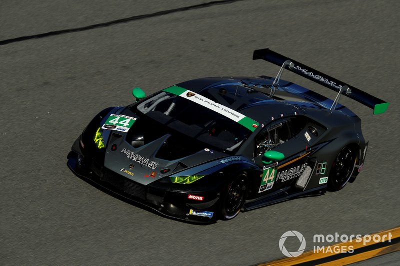 #44 Magnus Racing Lamborghini Huracan: John Potter, Andy Lally, Spencer Pumpelly, Marco Mapelli