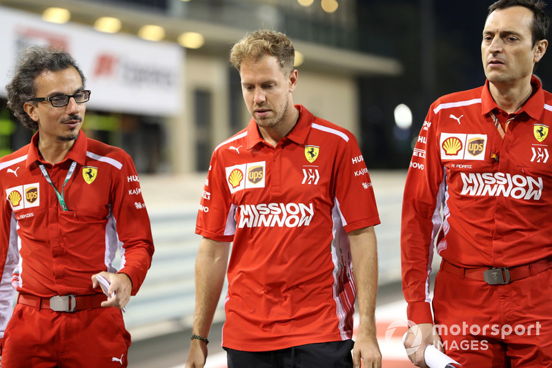 Себастьян Феттель, Лоран Мекіс, Ріккардо Адамі, Ferrari