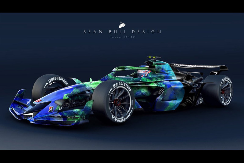 2021 F1 concept by Sean Bull