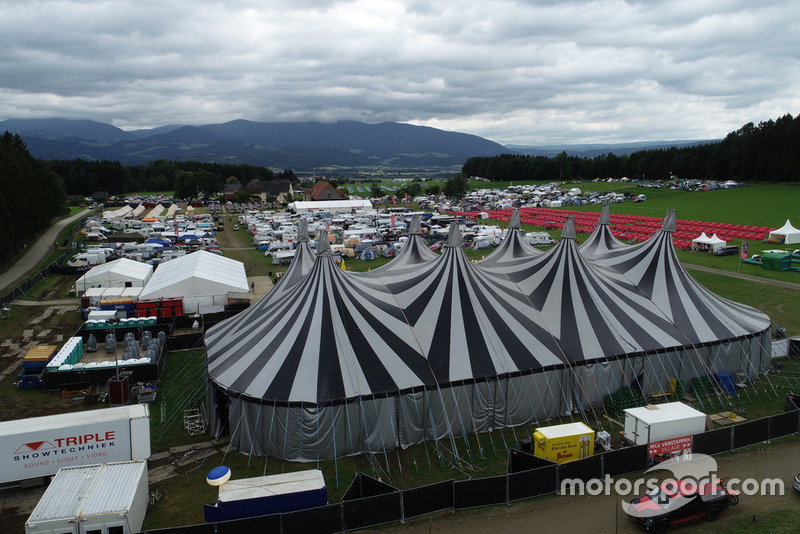 Sfeerimpressie Grand Prix van Oostenrijk en Fan Village