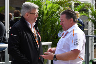 Ross Brawn, Formula 1 Motorsporları Direktörü ve Zak Brown, McLaren Racing CEO