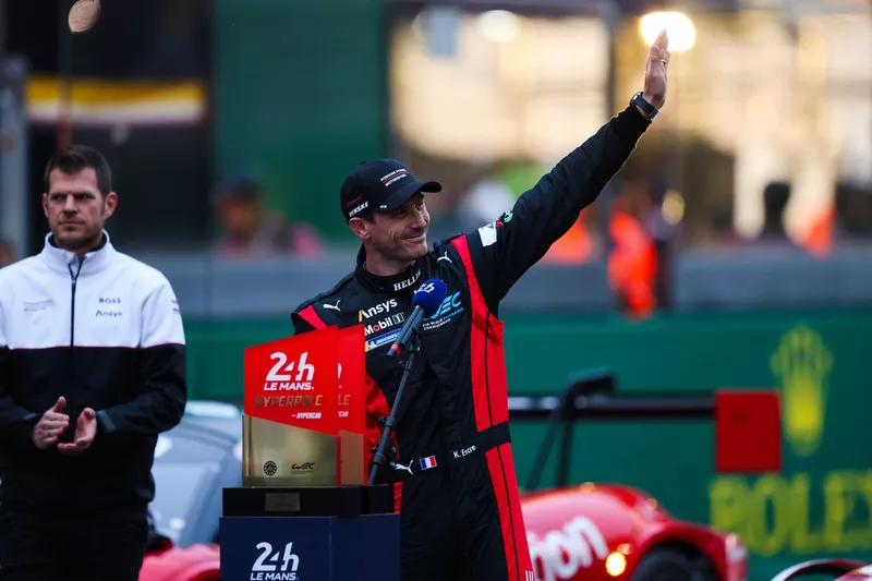 Pole sitter #6 Porsche Penske Motorsport Porsche 963 : Kevin Estre