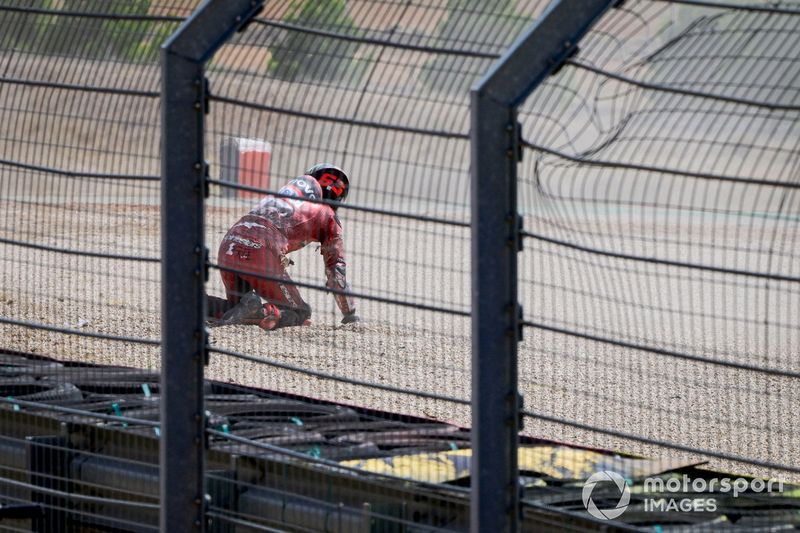 Alex Marquez, Gresini Racing crash