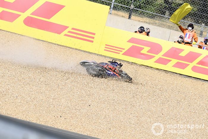 Caída de Miguel Oliveira, Red Bull KTM Tech 3