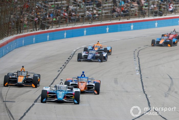 Josef Newgarden, Team Penske Chevrolet Scott Dixon, Chip Ganassi Racing Honda Patricio O'Ward, Arrow McLaren Chevrolet