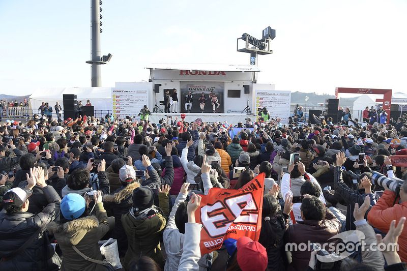 2016 Honda Racing Thanks Day Honda Talk Show con Fernando Alonso, Dani Pedrosa y Marc Márquez