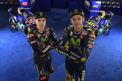 Valentino Rossi, Yamaha Factory Racing; Maverick Viñales, Yamaha Factory Racing