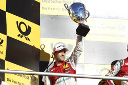 Podium: le deuxième Mike Rockenfeller, Audi Sport Team Phoenix, Audi RS 5 DTM