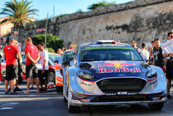 La voiture de Sébastien Ogier, Julien Ingrassia, M-Sport, Ford Fiesta WR