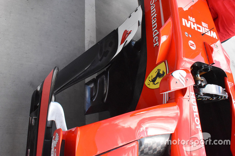 Ferrari SF70-H, sidepods