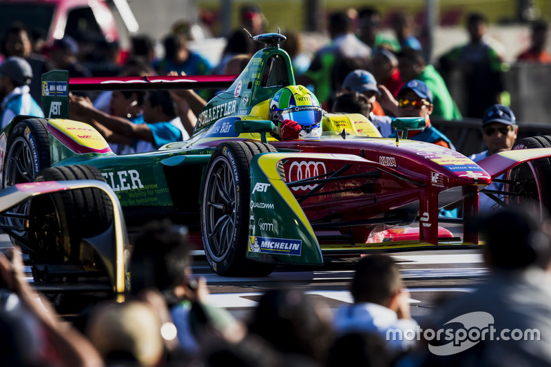 Le vainqueur Lucas di Grassi, ABT Schaeffler Audi Sport