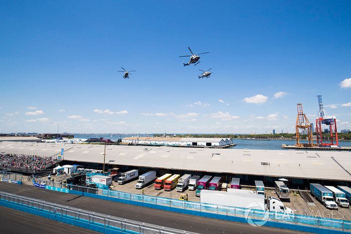 Helicópteros de la policía de Nueva York