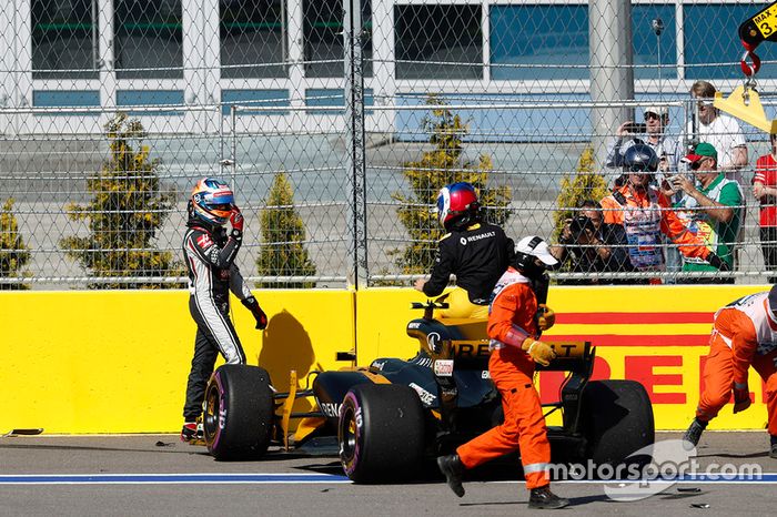  Romain Grosjean y Jolyon Palmer