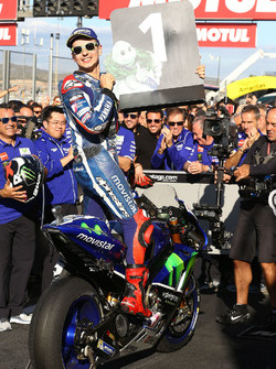 Race winner Jorge Lorenzo, Yamaha Factory Racing