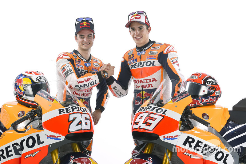 Marc Marquez, Repsol Honda Team e Dani Pedrosa, Repsol Honda Team