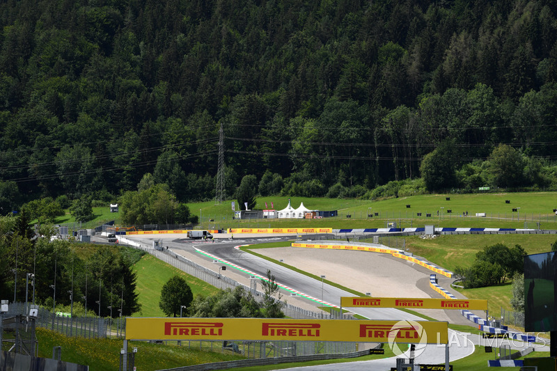 Dettaglio della pista del Red Bull Ring