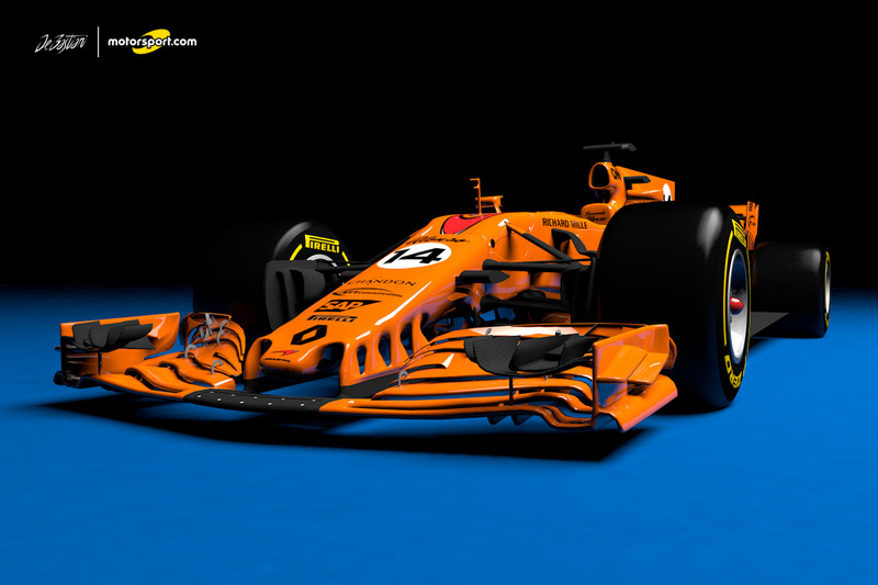 Le concept de Mclaren Renault 2018