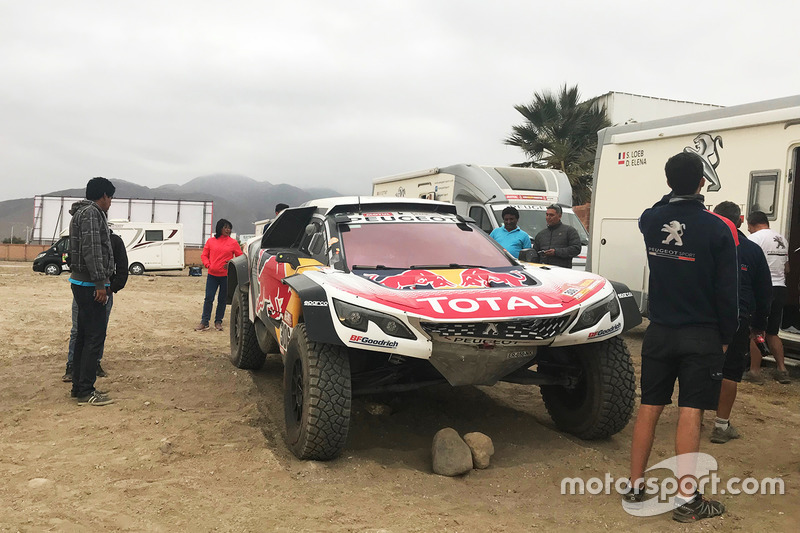 #306 Peugeot Sport Peugeot 3008 DKR: Sébastien Loeb, Daniel Elena