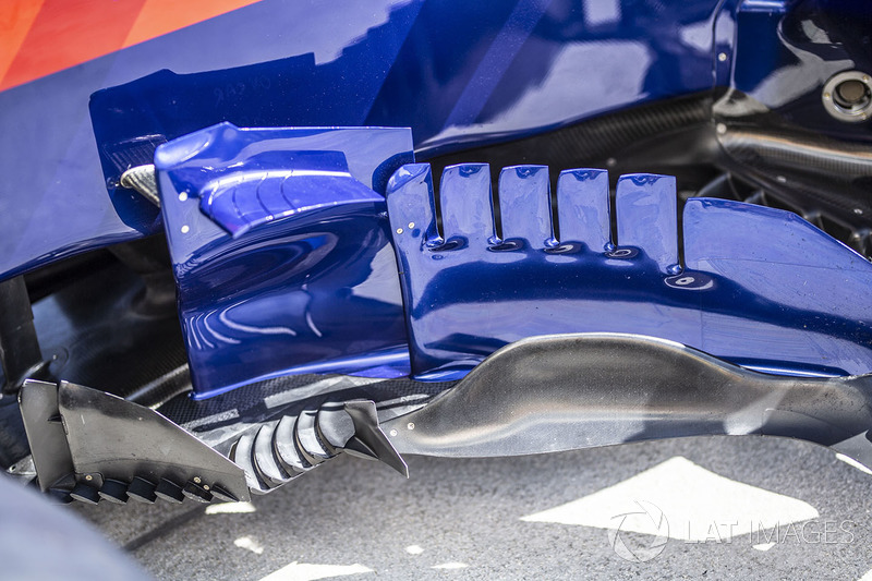 Bargeboards del Scuderia Toro Rosso STR13