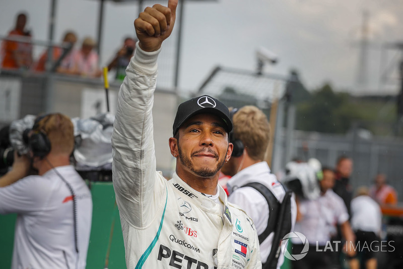 Обладатель поула Льюис Хэмилтон, Mercedes-AMG F1