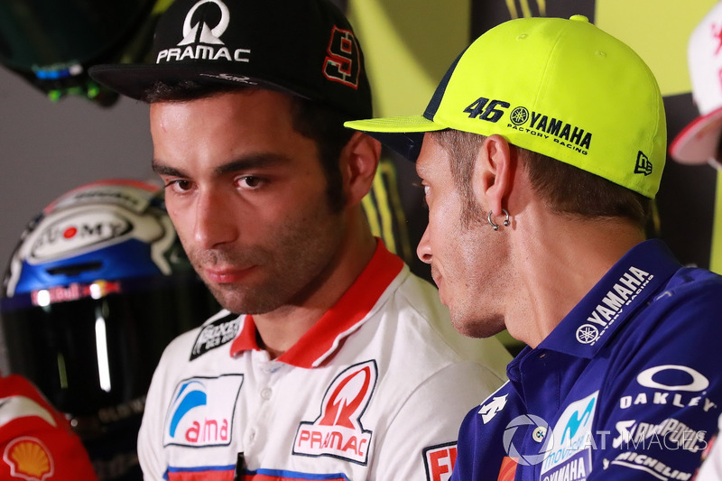 Даніло Петруччі, Pramac Racing, Валентино Россі, Yamaha Factory Racing