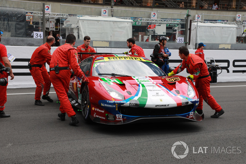 #51 AF Corse Ferrari 488 GTE EVO: Alessandro Pier Guidi, James Calado, Daniel Serra