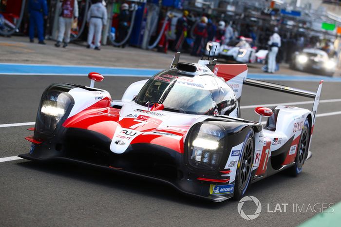 #7 Toyota Gazoo Racing Toyota TS050: Mike Conway, Kamui Kobayashi, Jose Maria Lopez, Fernando Alonso, Anthony Davidson