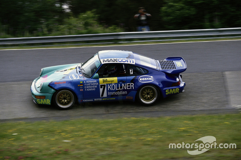 #7 Konrad Motorsport Porsche 911 Carrera: Frank Katthöfer, Antionio de Azevedo, Franz Konrad, Örnulf Wirdheim