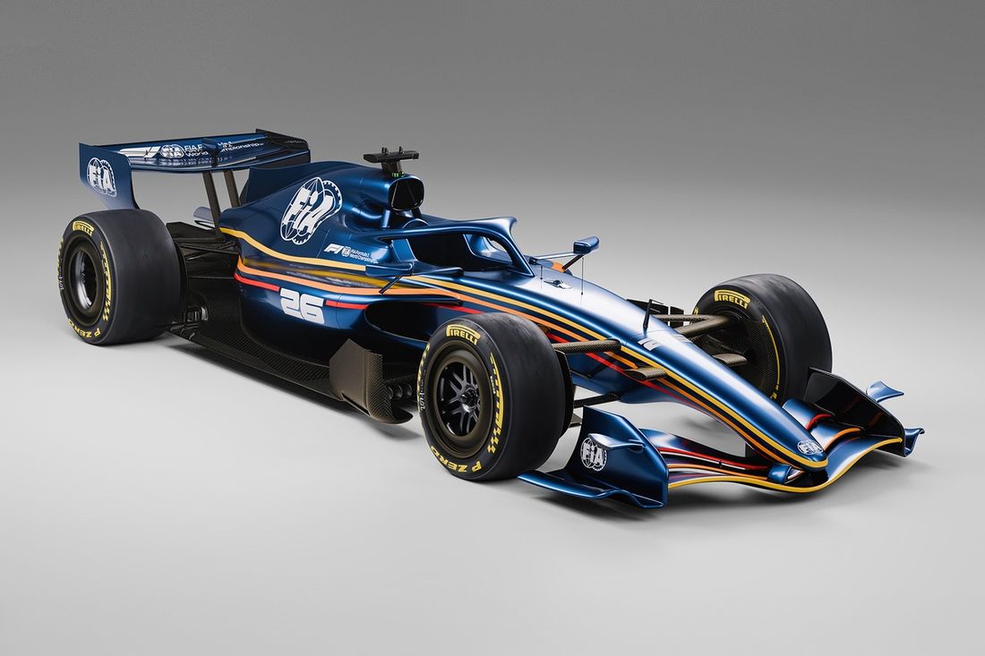 2026 FIA F1 car render