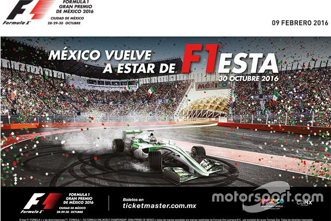 Poster del GP de México 2016