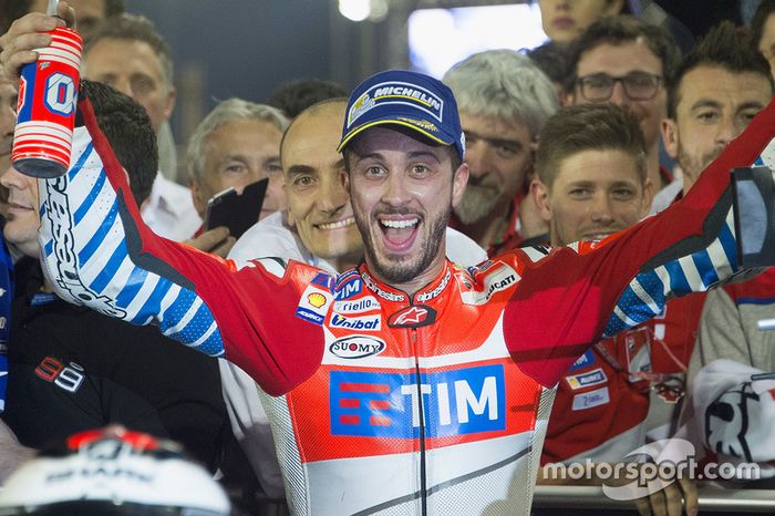 Segundo lugar, Andrea Dovizioso, Ducati Team