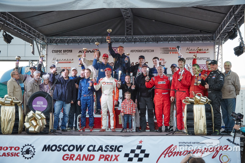 Подиум Moscow Classic Grand Prix