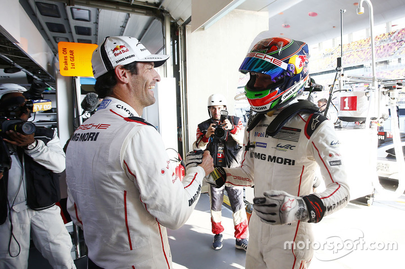 Mark Webber y Brendon Hartley