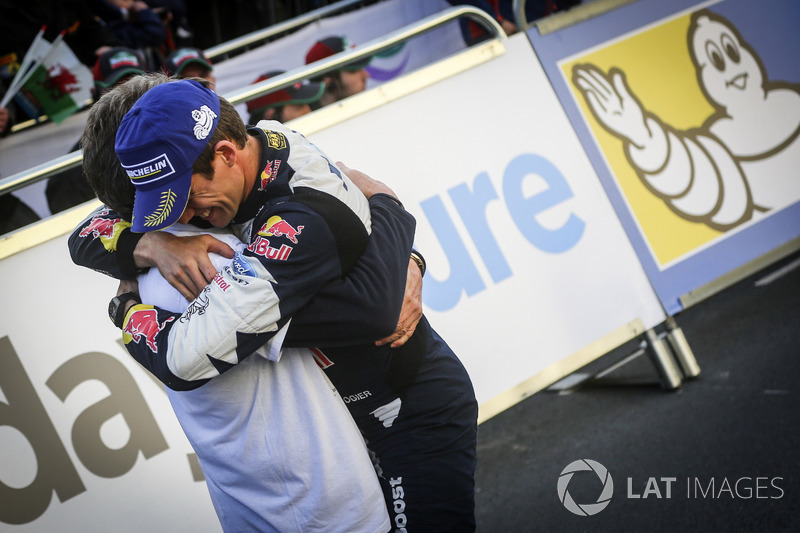 Malcolm Wilson, Team principal M-Sport con Sébastien Ogier, M-Sport