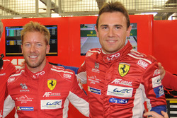 LMGTE PRO ganadores de la pole Davide Rigon, Sam Bird, AF Corse
