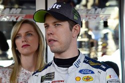Brad Keselowski, Team Penske Ford and Paige Keselowski