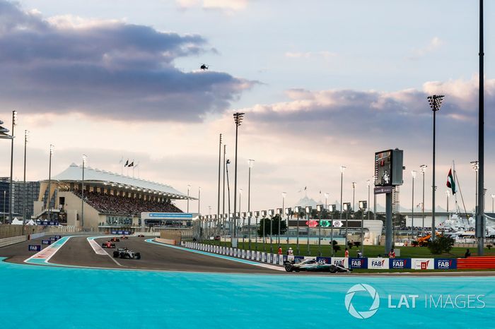 Valtteri Bottas, Mercedes AMG F1 W08, Lewis Hamilton, Mercedes AMG F1 W08, Sebastian Vettel, Ferrari SF70H, Daniel Ricciardo, Red Bull Racing RB13