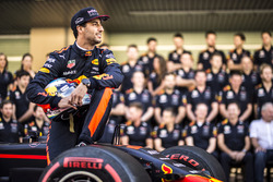 Daniel Ricciardo, Red Bull Racing en la foto del equipo Red Bull Racing