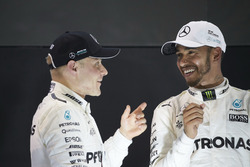 Podyum: Yarış galibi Valtteri Bottas, Mercedes AMG F1, 2. Lewis Hamilton, Mercedes AMG F1