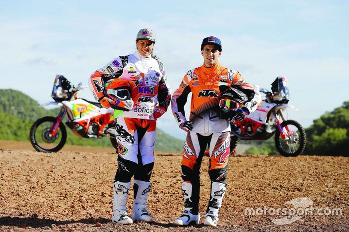 Laia Sanz, KH-7 Rally Team, Luciano Benavides, KTM