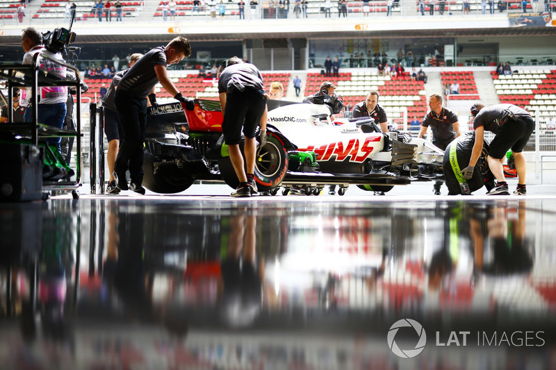 Haas f1 racing 2018