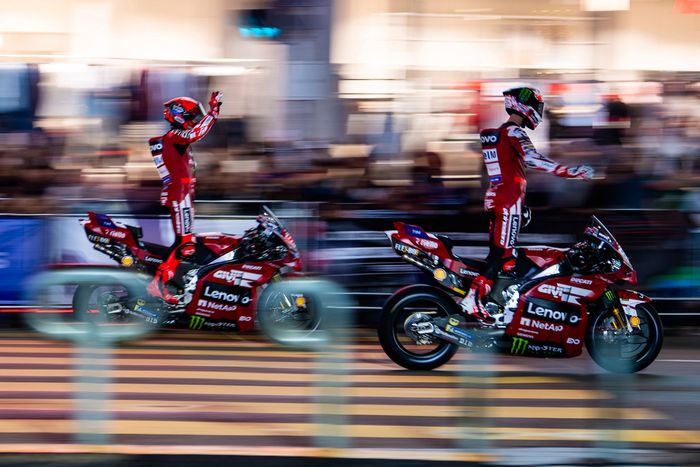 Франческо Баньяйя, команда Ducati, Марк Маркес, команда Ducati