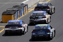 A.J. Allmendinger, JTG Daugherty Racing Chevrolet, Chris Buescher, JTG Daugherty Racing Chevrolet, Jimmie Johnson, Hendrick Motorsports Chevrolet