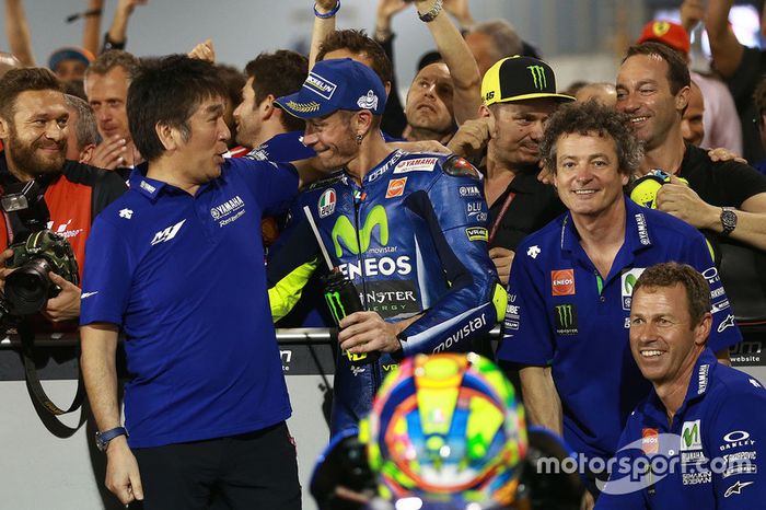 El tercero Valentino Rossi, Yamaha Factory Racing