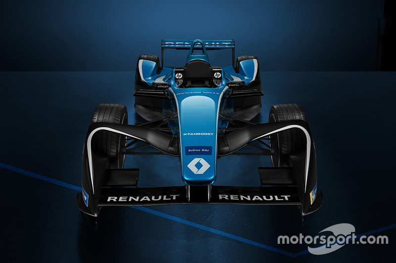 Renault e.Dams'ın yeni renk düzeni