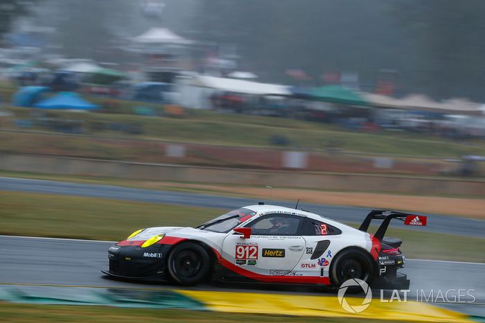 #912 Porsche Team North America Porsche 911 RSR: Gianmaria Bruni, Laurens Vanthoor, Earl Bamber