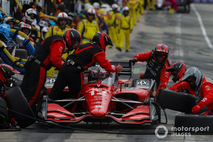 Will Power, Team Penske Chevrolet, Pit Stop