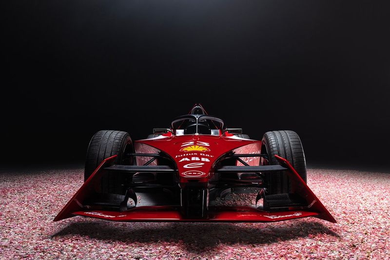 Decoración del Nissan Gen-3 Formula E 2022-23